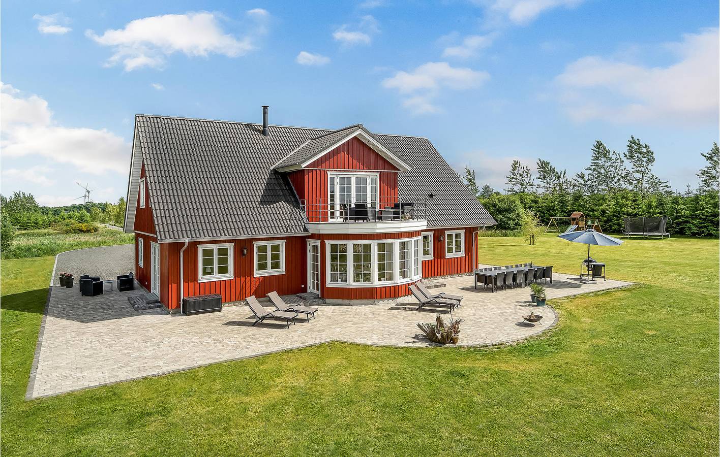Ferienhaus für 12 Personen mit Whirlpool in Billund und Umgebung