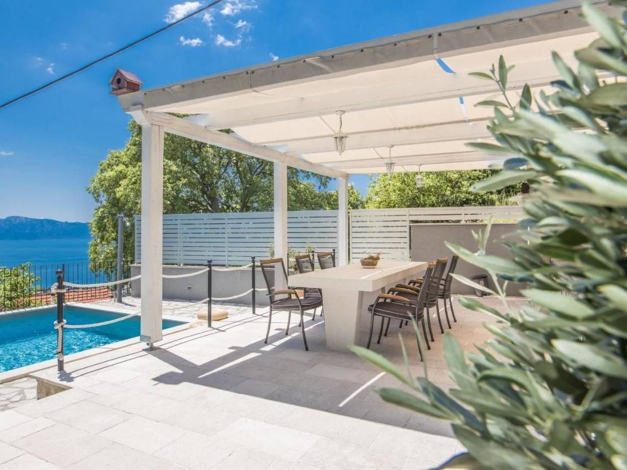 Schönes Steinhaus mit beheiztem Pool, Terrasse m in Zaostrog, Riwiera Makarska