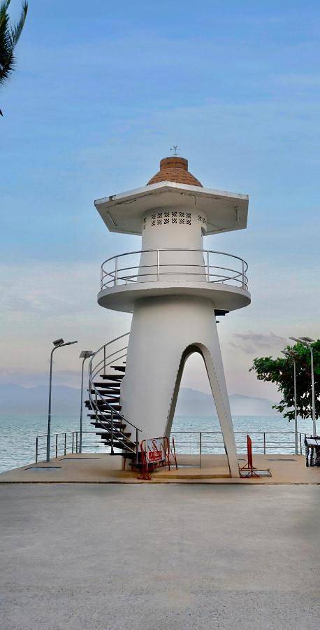 Maison d’hôte pour 2 personnes, avec terrasse et vue dans Mae Nam