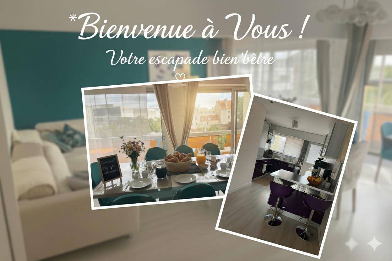 Vakantiewoning voor 6 Personen in Dijon, Dijon en omgeving