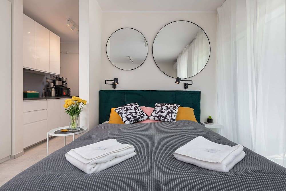 Ganze Wohnung, Zaciszna 11 Niechorze | Modernes Studio in Strandnähe | Terrasse in Niechorze, Powiat gryficki