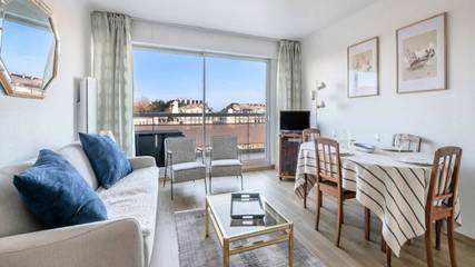 Gîte pour 4 personnes, avec balcon dans Plage Benoît