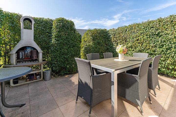 Ferienhaus für 5 Personen, mit Balkon und Terrasse sowie Garten