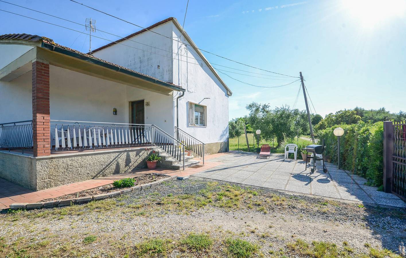 Gemütliche Wohnung mit Parkplatz, Garten & WiFi in der Nähe von Suvereto in Suvereto, Etruskische Küste