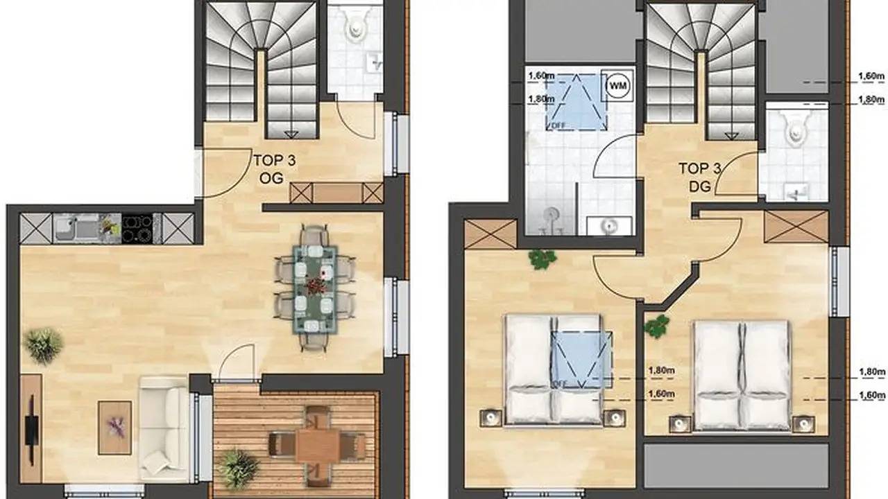 Ganze Ferienwohnung, Ferienwohnung für 4 Personen (67 m²) in Bezau in Bezau, Bregenzerwald