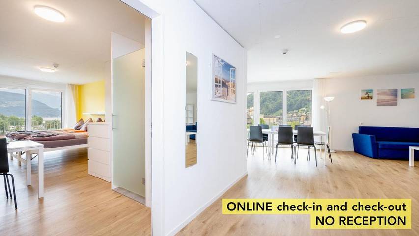 Apartament wakacyjny dla 4 osób, z widok, zwierzęta dozwolone w Jezioro Czterech Kantonów