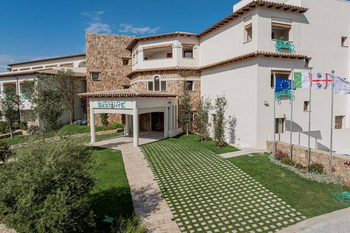 Hôtel pour 2 personnes, avec vue ainsi que piscine et jardin