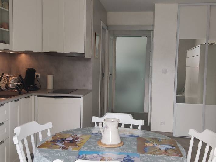 Studio pour 4 personnes, avec balcon