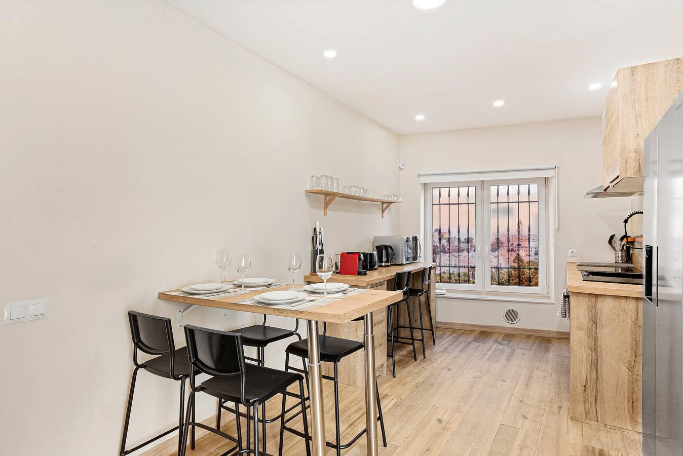 Ferienhaus „3 Zimmer 3 Bäder in der Stadt“ mit privater Terrasse, Wlan und Klimaanlage in Altstadt Málaga, Malaga