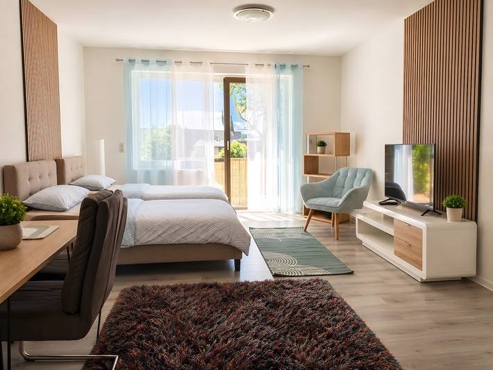 Ferienwohnung für 2 Personen, mit Balkon
