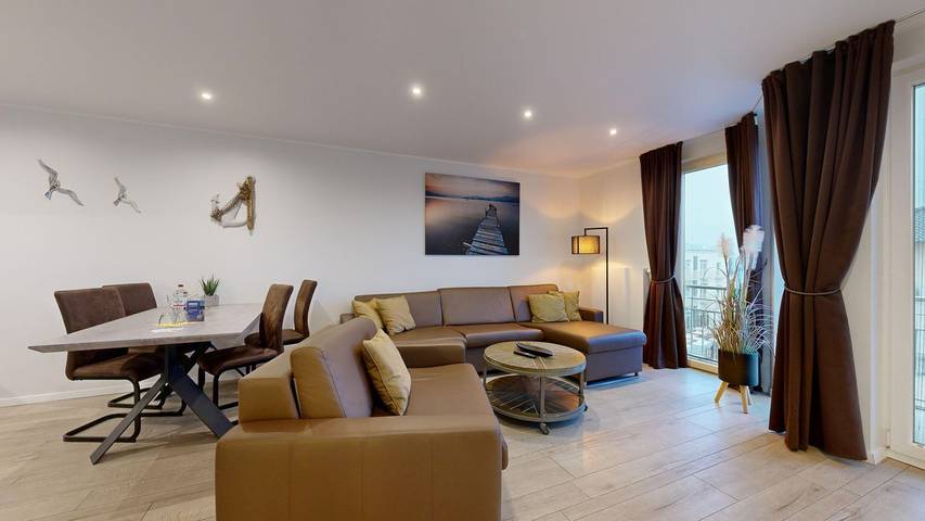 Ferienwohnung für 4 Personen, mit Balkon und Sauna im Ostseebad Binz