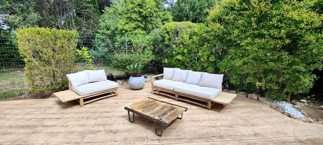 Ferienhaus für 8 Personen, mit Pool und Balkon sowie Garten, kinderfreundlich in Frejus