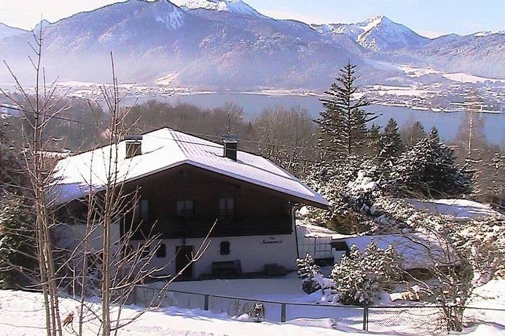 Chalet für 10 Personen, mit Whirlpool und Balkon sowie Garten am Tegernsee