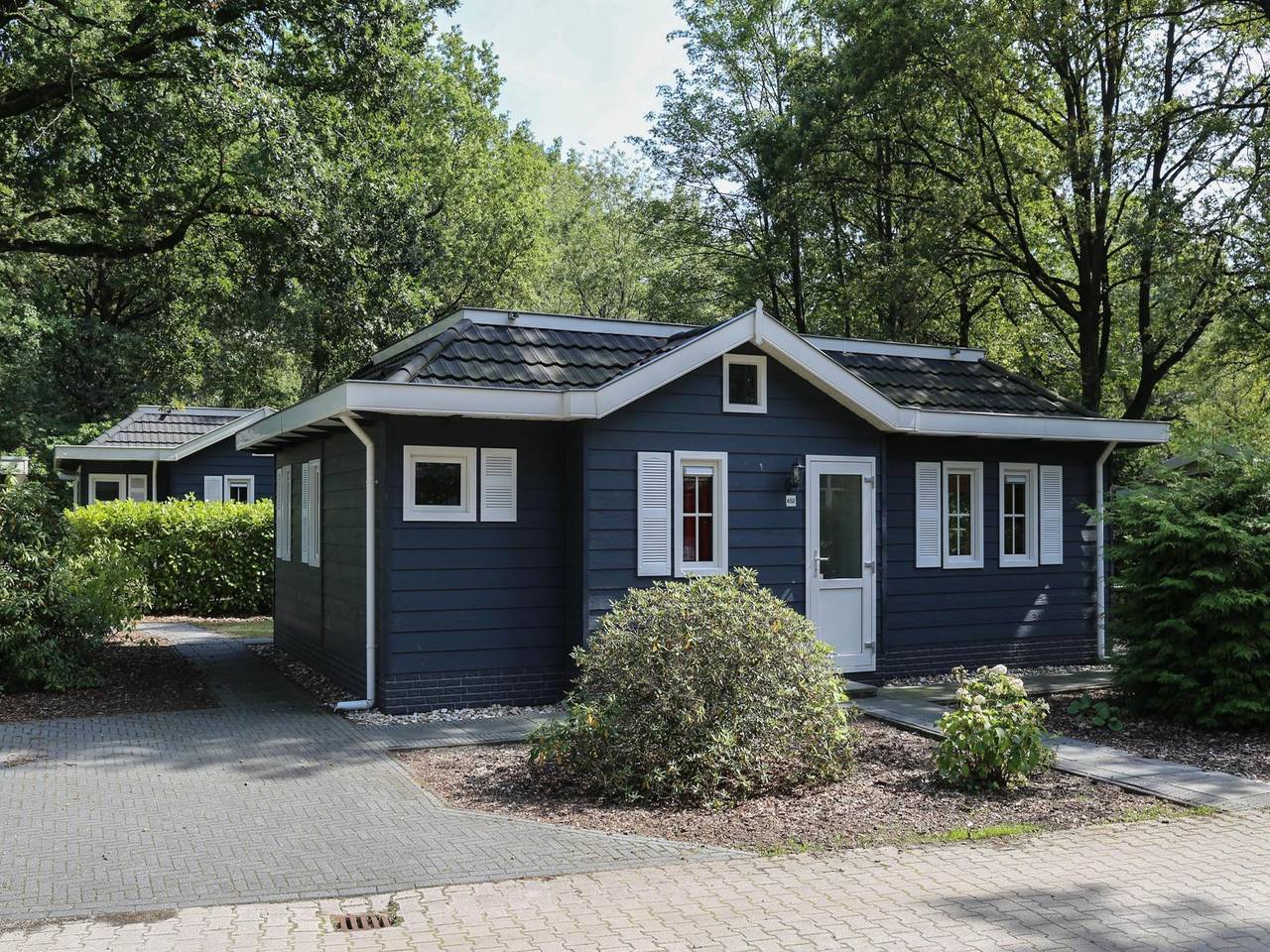 Geräumiges Chalet für sechs Personen in Drenthe in Hooghalen, Drenthe