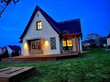 Ferienhaus für 10 Personen, mit Garten und Terrasse, mit Haustier in Fuhlendorf