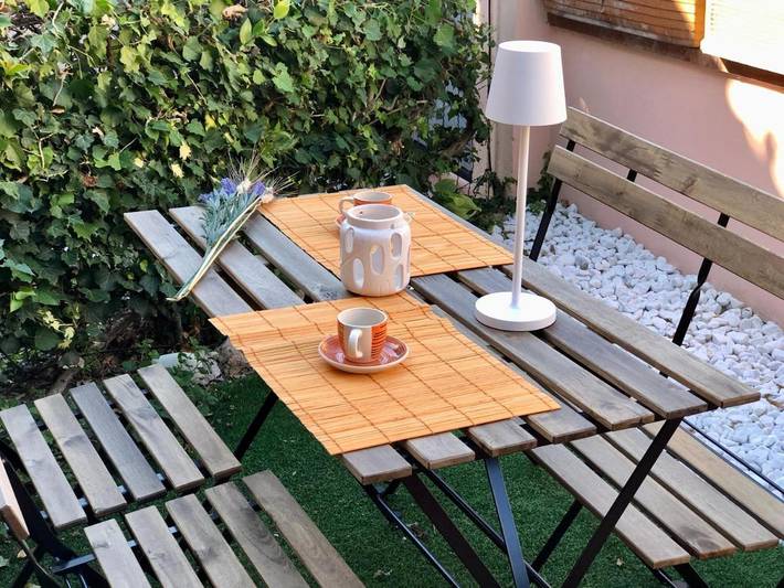 Ferienwohnung für 5 Personen, mit Garten in Sirolo