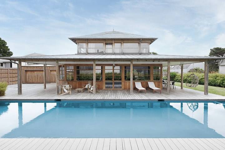 Maison de vacances pour 12 personnes, avec jardin