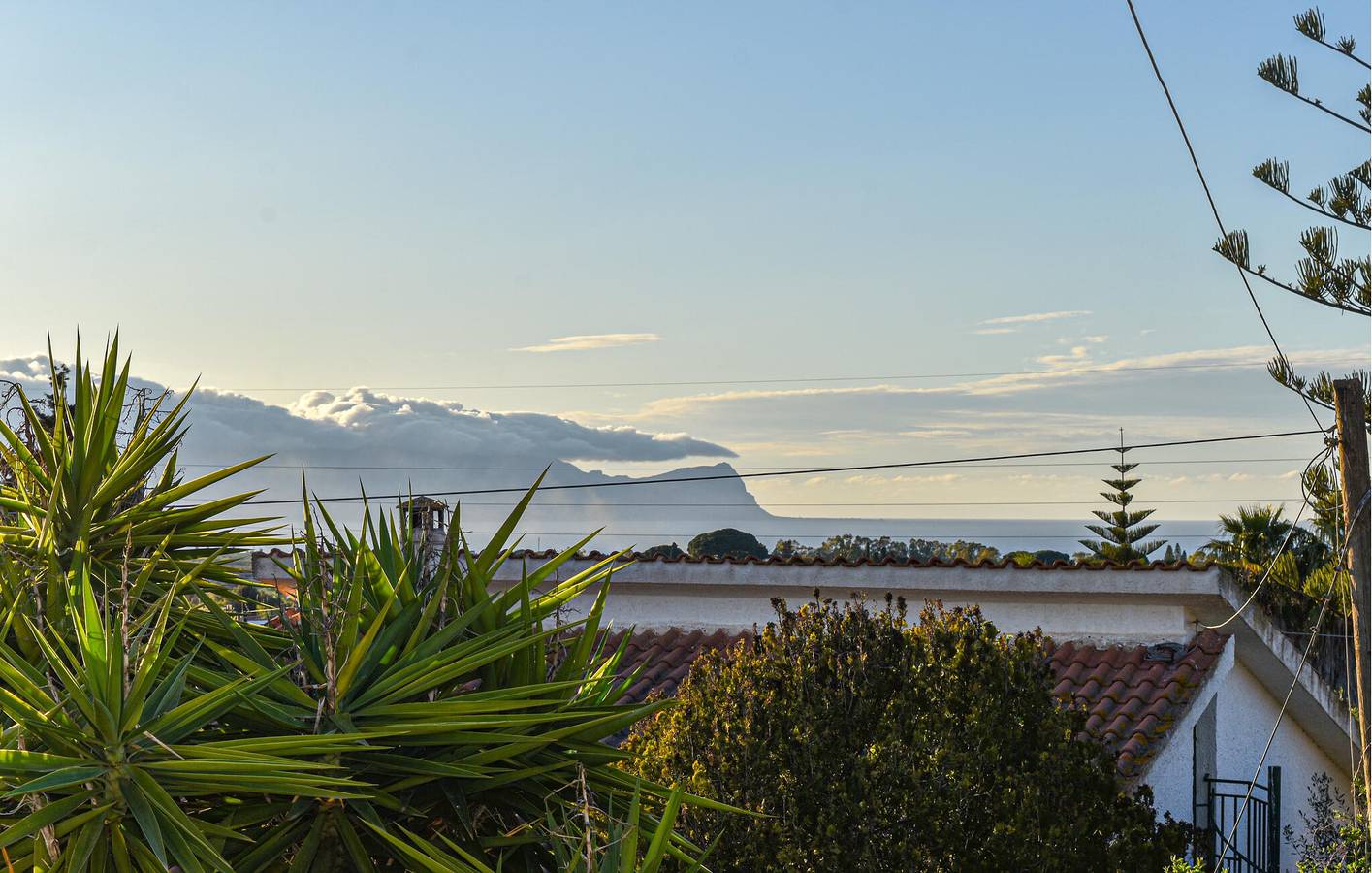 Meerblick-Wohnung mit Pool und Terrasse, in der Nähe von Vallone Ciurro Murro in Partinico, Palermo Provinz
