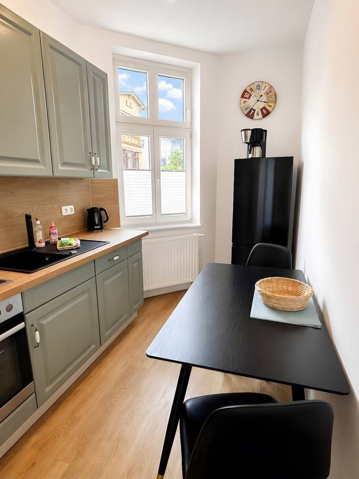 Apartamento inteiro, Ahlbeck 'Agape' Apartamento T2 para 2-4 pessoas, a 250m da praia in Drei Kaiserbäder, Heringsdorf