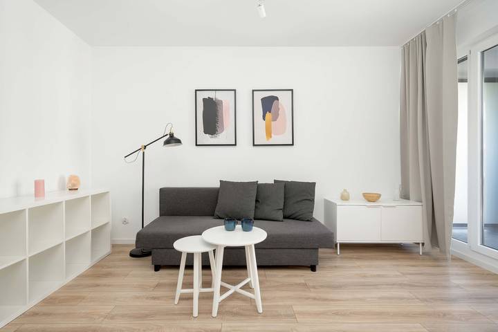 Vakantiewoning voor 2 personen, met balkon/terras, kindvriendelijk in Wrocław