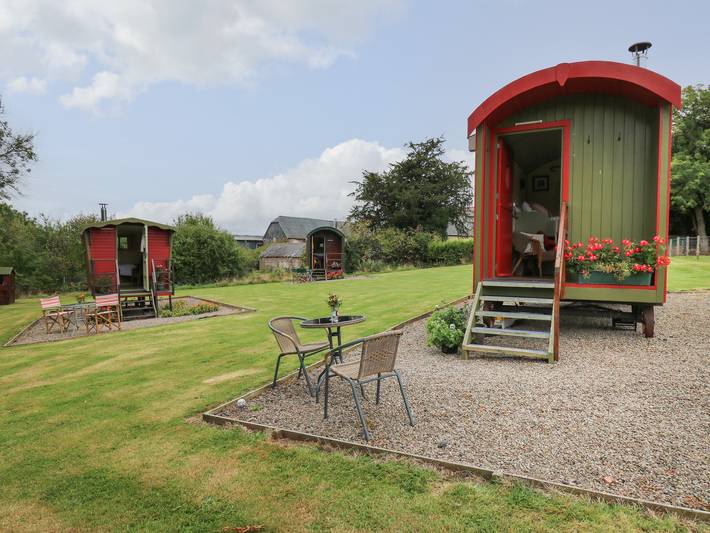 Hut for 2 people, with garden in Brecon Beacons