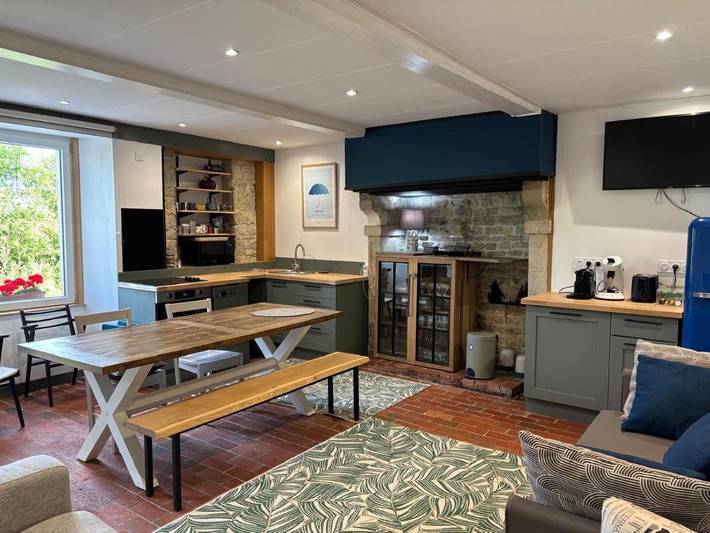 Location de vacances pour 4 personnes, avec vue à Saint-Côme-du-Mont