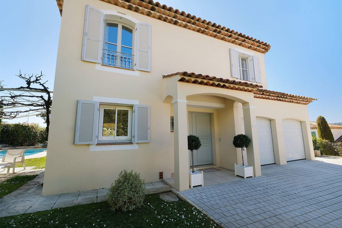 Villa « Les Collettes » con piscina privada, Wi-Fi y aire acondicionado in Cagnes-sur-Mer, Costa mediterránea (Francia)