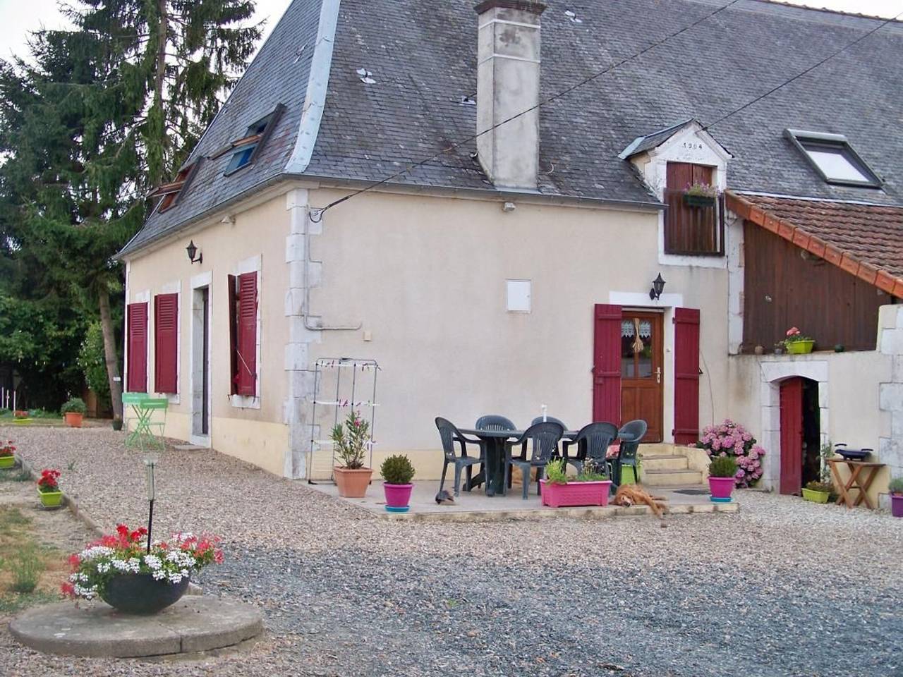 Casa rural con gimnasio en plena campiña del Berry in La Berthenoux, Región de La Châtre