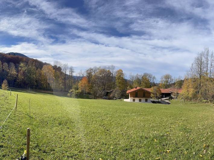 Acogedor apartamento con terraza cerca del remonte y la pista de esquí de Oedberg in Gmund, Alpes Bávaros
