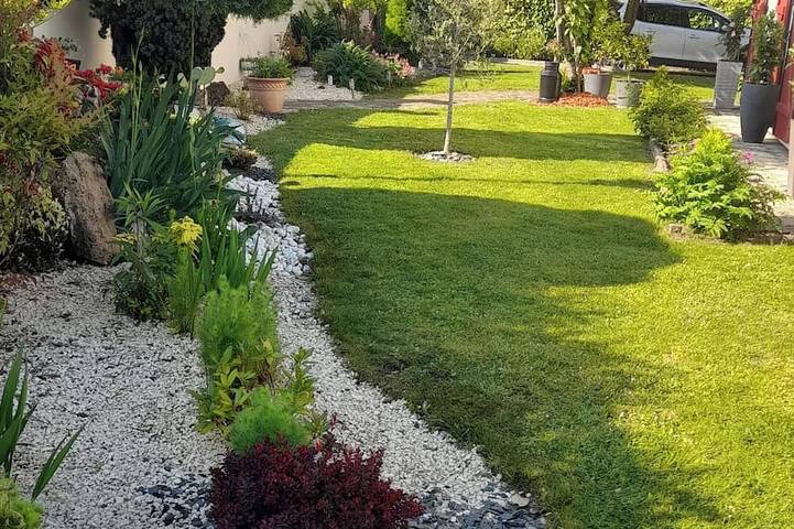 Maison de vacances pour 5 personnes, avec jardin