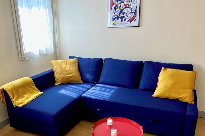 Gîte pour 4 personnes, avec balcon dans Aquarium de la Rochelle