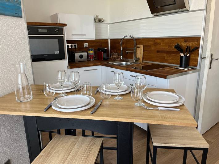 Appartement de vacances pour 4 personnes, avec terrasse à Gruissan