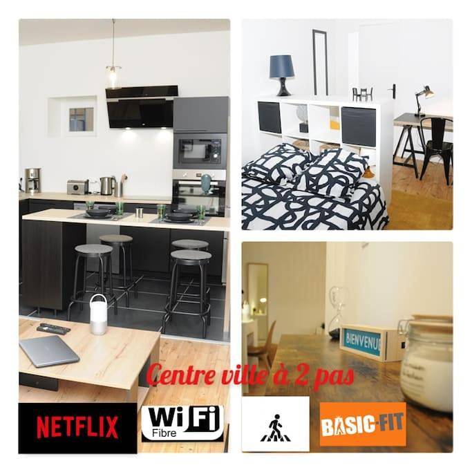 Gîte pour 8 personnes, avec balcon à Vichy - 3