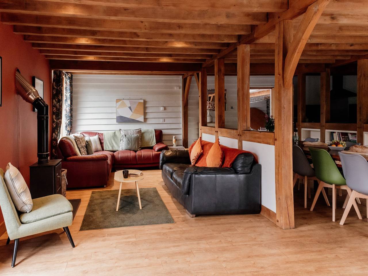 Granero en Gales con spa y vistas in Ceredigion