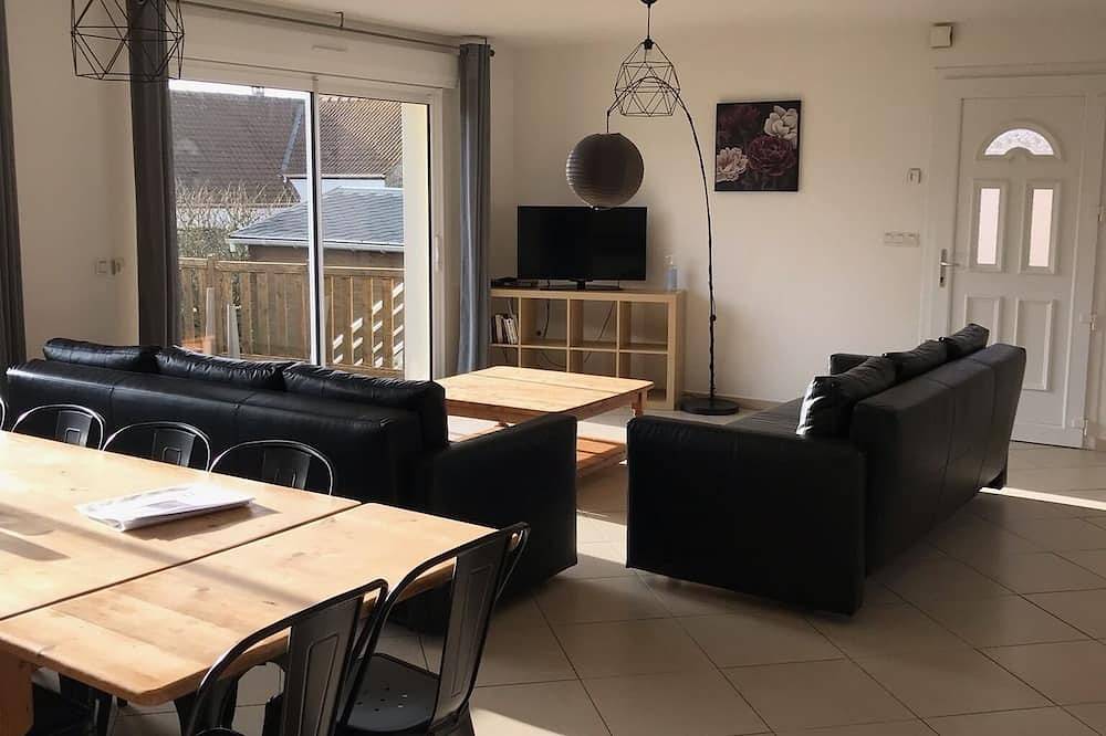 Ganze Wohnung, Großes Erdgeschoss in der Villa \"gegenüber\" in Audresselles, Boulogne-sur-Mer und Umgebung
