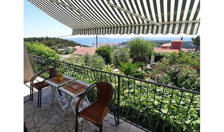 Ganze Wohnung, Ferienwohnung in Rab mit Meerblick, Balkon, W-Lan (3728-1) in Palit, Rab