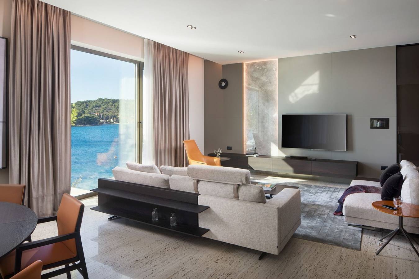 Willa dla 10 osób z balkon in Zaton, Grad Dubrovnik