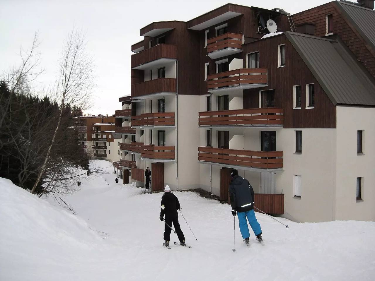 Ganzes Studio, Studio am Fuße der Hänge Residenz der Gentians 1 in La Ferrière, Le Pleynet