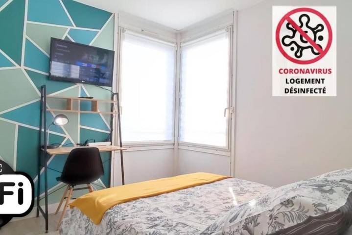 Gîte pour 4 personnes, avec Terrasse et Vue à Massy - 4