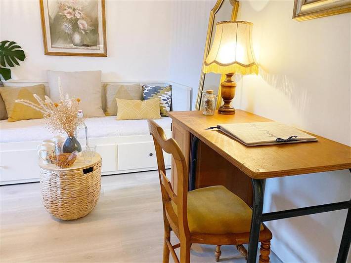 Chambre d’hôte pour 3 personnes, avec Terrasse ainsi que Jardin et Vue