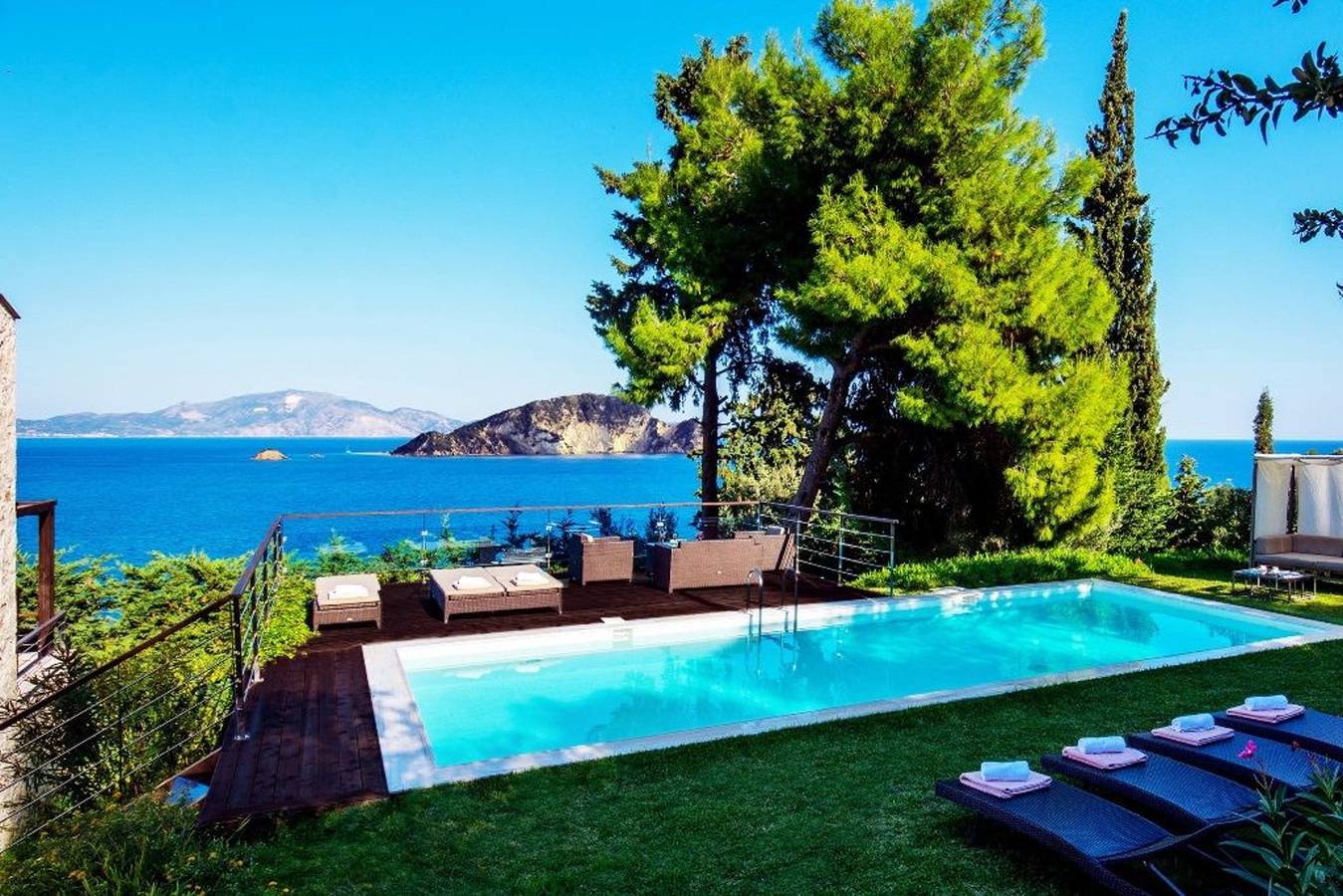 Luxury Zakynthos Villa | Seaviews |Family Suite with Private Pool | Keri in Κερί, Λαγανά