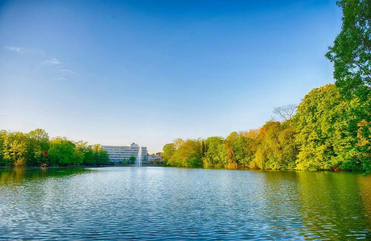 Hotel für 2 Personen, mit Seeblick und Ausblick sowie Garten, mit Haustier in Köln - 4