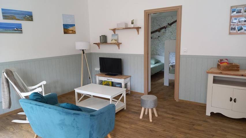 Location de vacances pour 2 personnes, avec terrasse et jardin dans Daubeuf-Serville