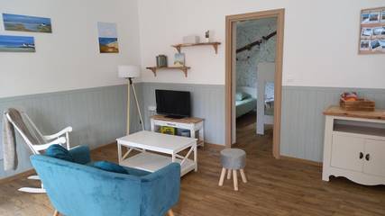 Gîte pour 2 personnes, avec jardin et terrasse dans Daubeuf-Serville