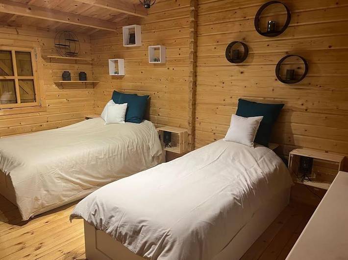 Maison de vacances pour 5 personnes, avec Terrasse et Jardin