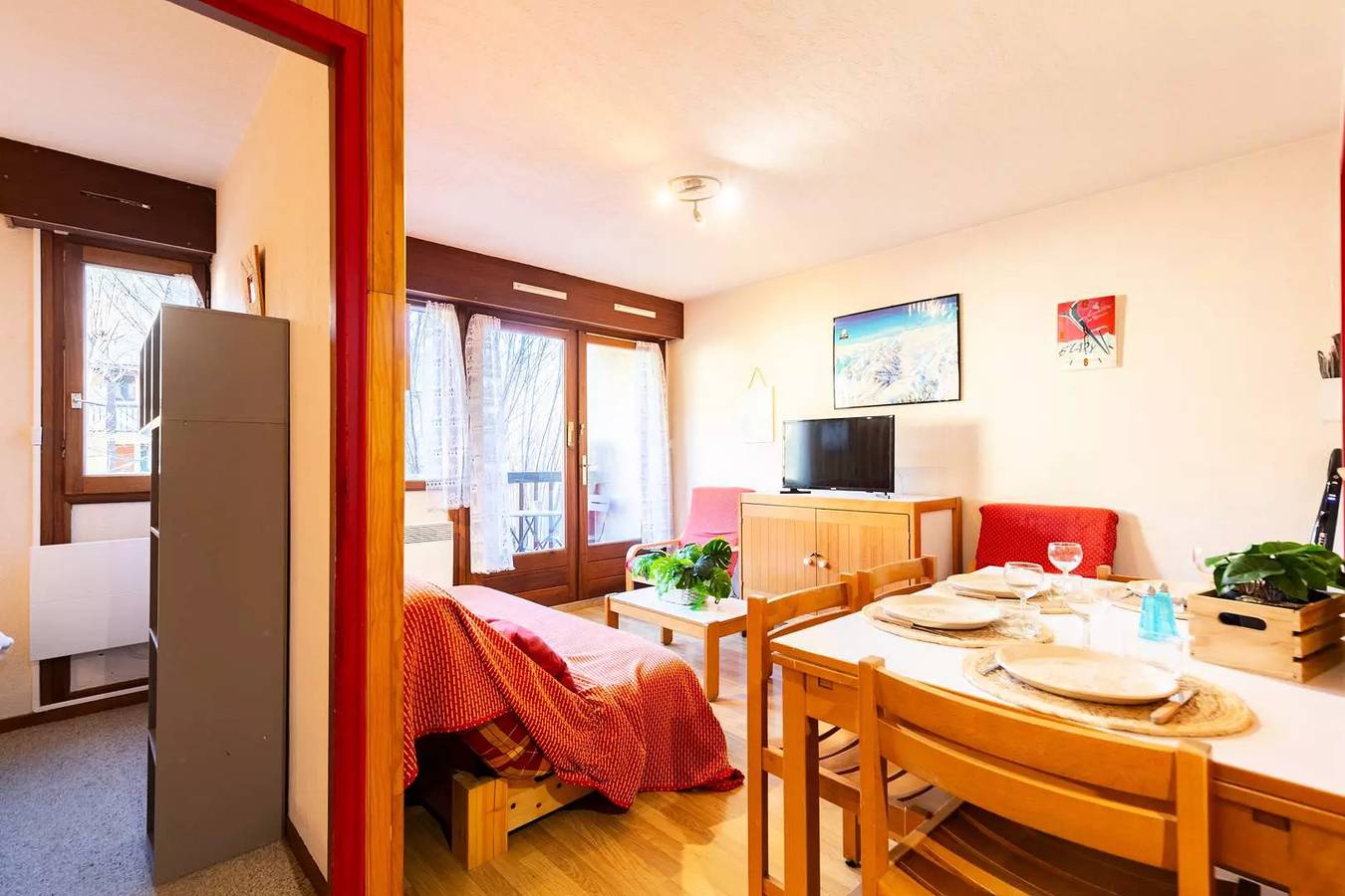 Ganze Wohnung, Typ 2, 4 Personen Saint Lary in Vignec, Nationalpark Pyrenäen