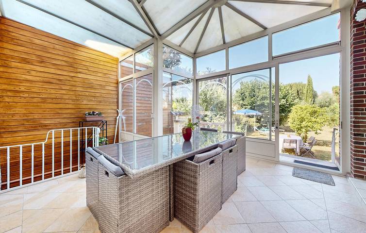 Casa de vacaciones para 10 personas con jardín in Sens, Río Yonne