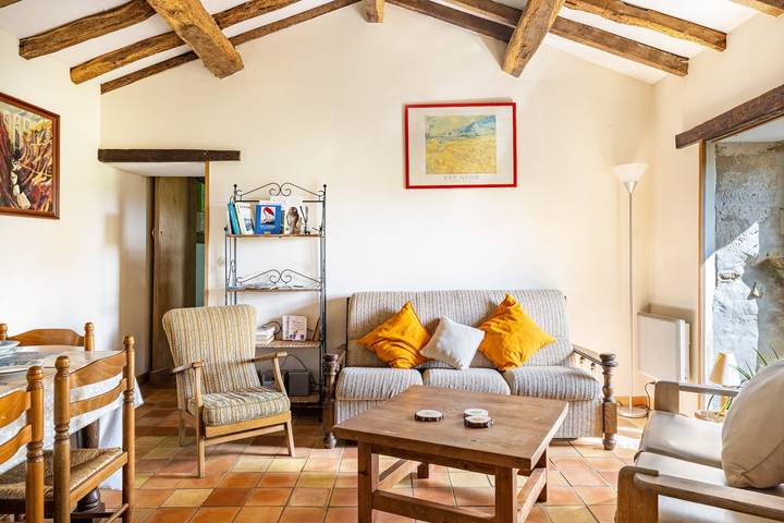 Ferienhaus „Gîte Des Hiboux“ mit Gemeinschaftspool, privater Terrasse und Wlan in Sanxay, Vienne