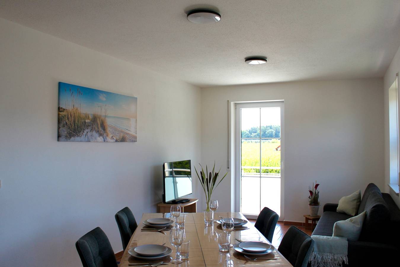 Ganze Wohnung, Ferienwohnung 'Lichtblick' mit Balkon und Wi-Fi in Merkendorf, Romantische Straße