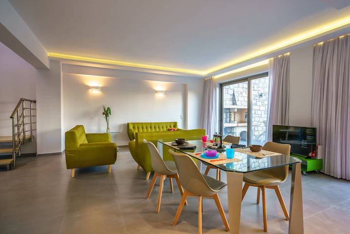 Location de vacances pour 7 personnes, avec Balcon ainsi que Balcon/Terrasse et Jardin à Plakias - 4